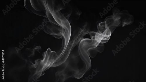 Smoky Black Background