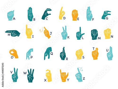 Sign Language silhouette