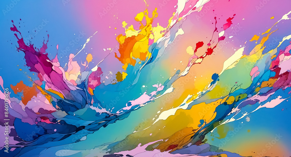 Abstract Colorful Swirls Abstract Colorful Swirls