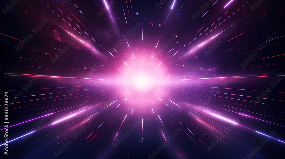 Fototapeta premium Vibrant purple neon background