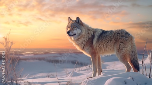 Wolves  Majestic Apex Predators of the Wild - Unveiling Their Complex Social Structures