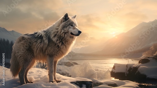 Wolves  Majestic Apex Predators of the Wild - Unveiling Their Complex Social Structures