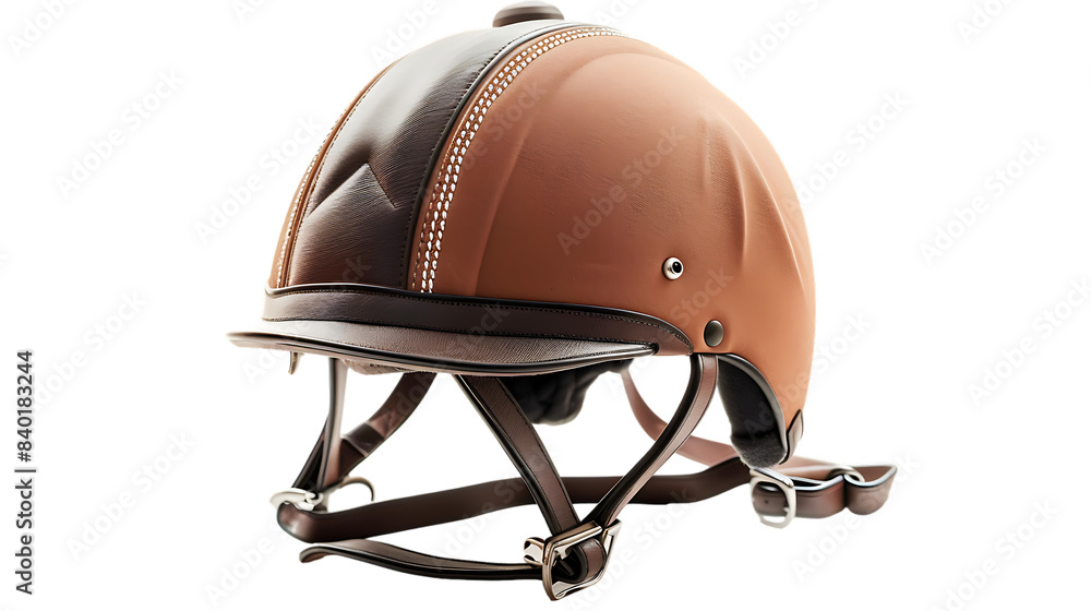 Fototapeta premium helmet for horse riding isolated on transparent background