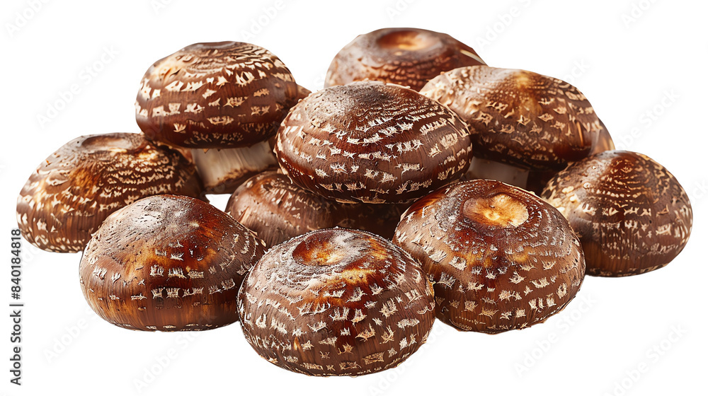 A pile of delicious looking mushrooms. A pile of delicious looking mushrooms.