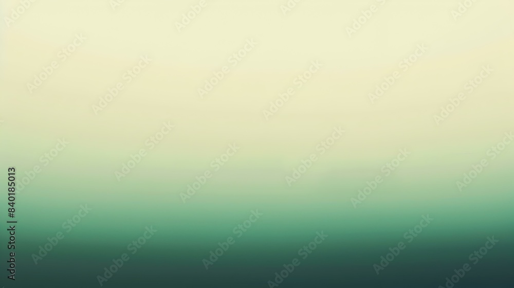 Obraz premium Gradient light to Dark green banner
