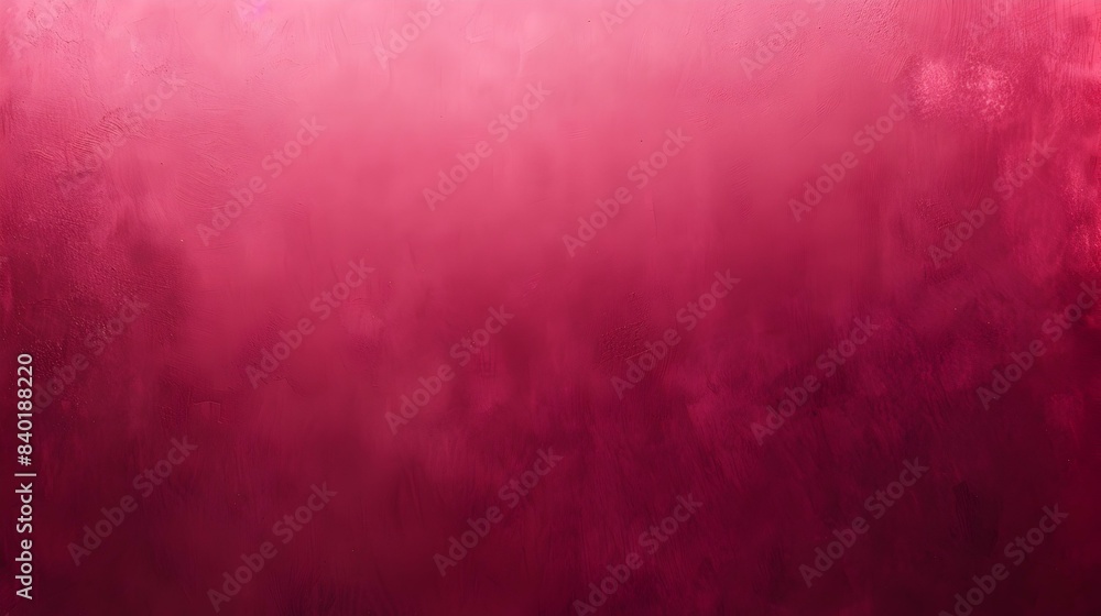 Fototapeta premium Gradient of a light to Dark cranberry background