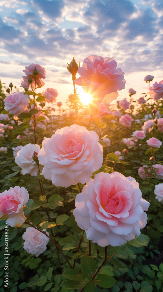 Fototapeta premium Blooming flowers