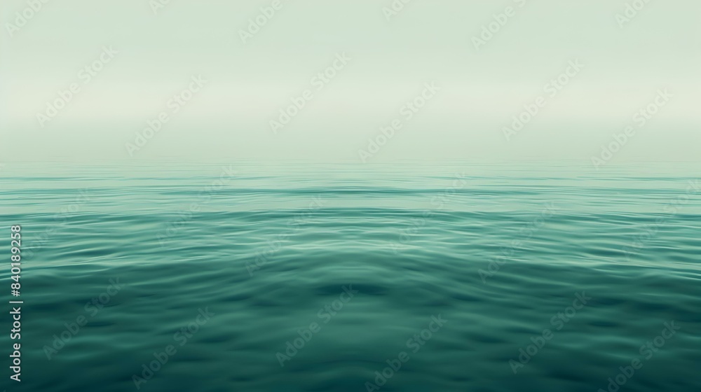 Fototapeta premium Gradient of a light to Dark Sea Green effect