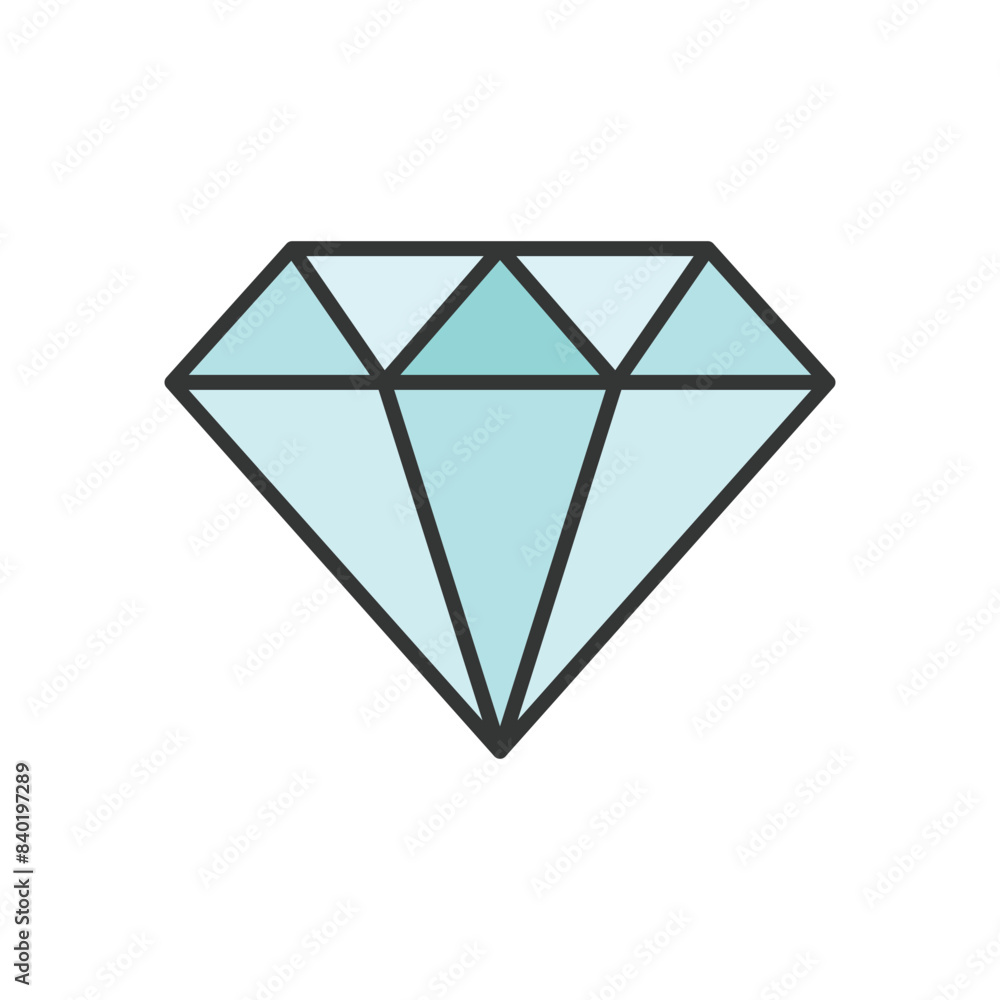 diamond icon vector design template simple and clean diamond icon vector design template simple and clean