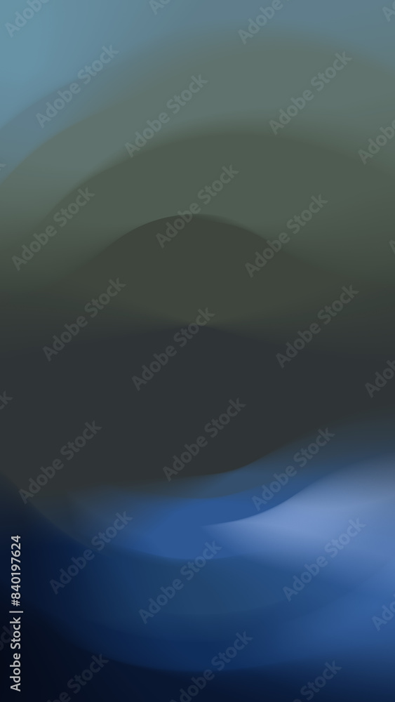 Fototapeta premium Abstract blur background with beautiful shapes and smooth gradient color composition