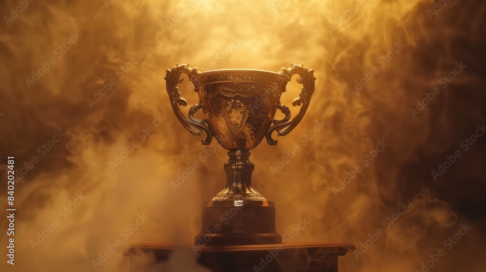 The Golden Trophy Cup. The Golden Trophy Cup.
