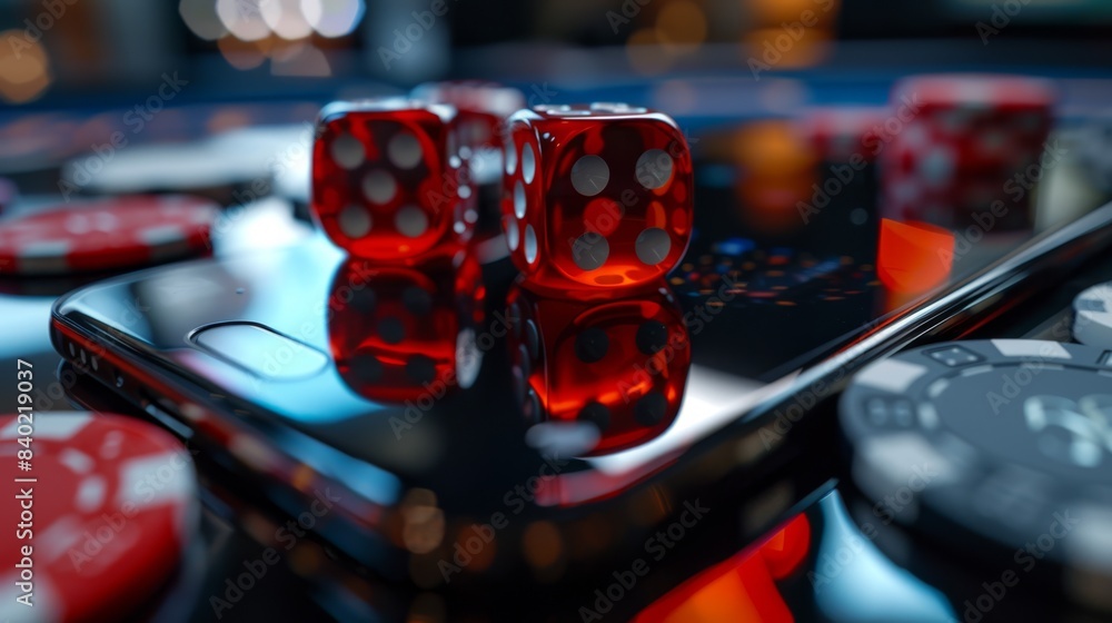 The Dice on Smartphone The Dice on Smartphone