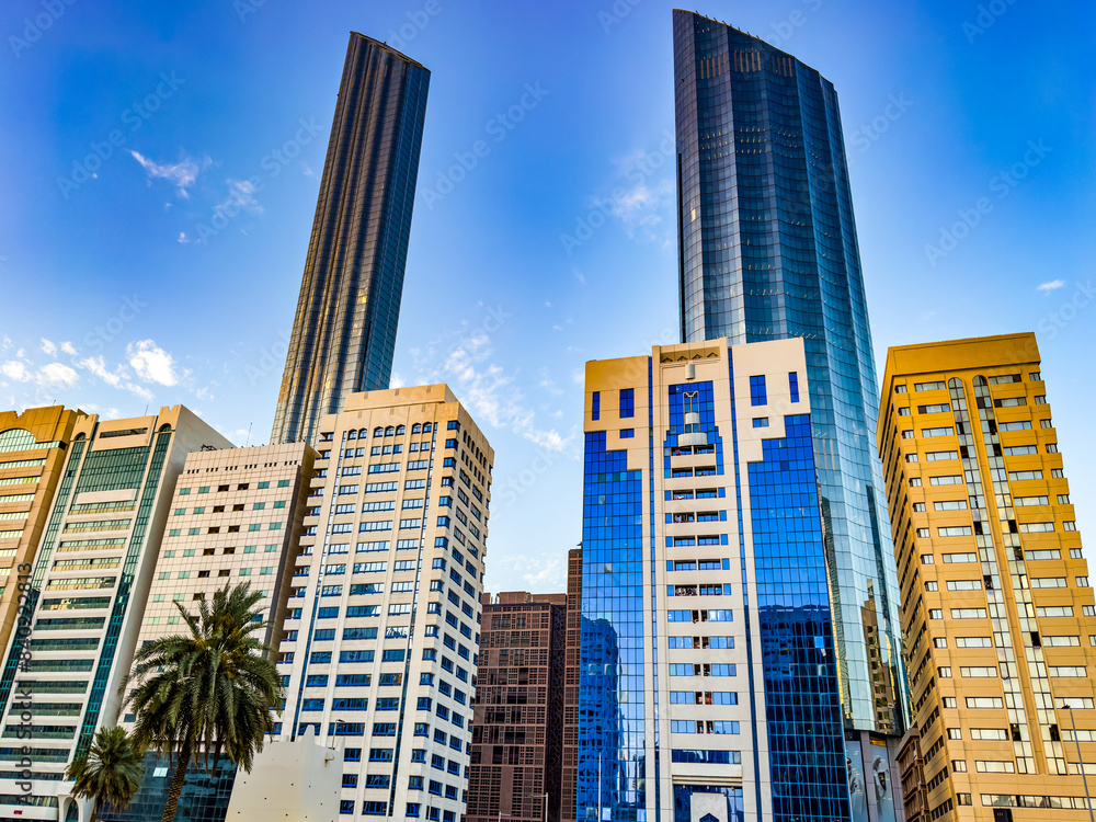 Fototapeta premium Abu Dhabi, Capital of the UAE.