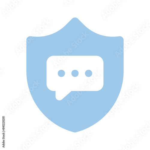 Protection shield with password denoting secure password vector