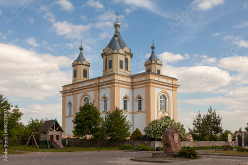 Transfiguration Cathedral in the village of Derechin, Zelva District, Belarus