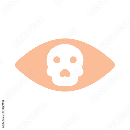 Take your hold on creative icon of monitoring threat, customizable vector