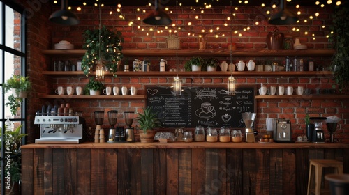The Cozy Coffeehouse Interior