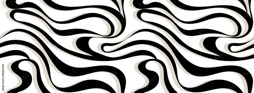 Abstract pattern design. Geometric wavy pattern. Seamless textile print pattern Abstract pattern design. Geometric wavy pattern. Seamless textile print pattern