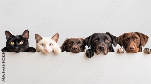 The cats and dogs