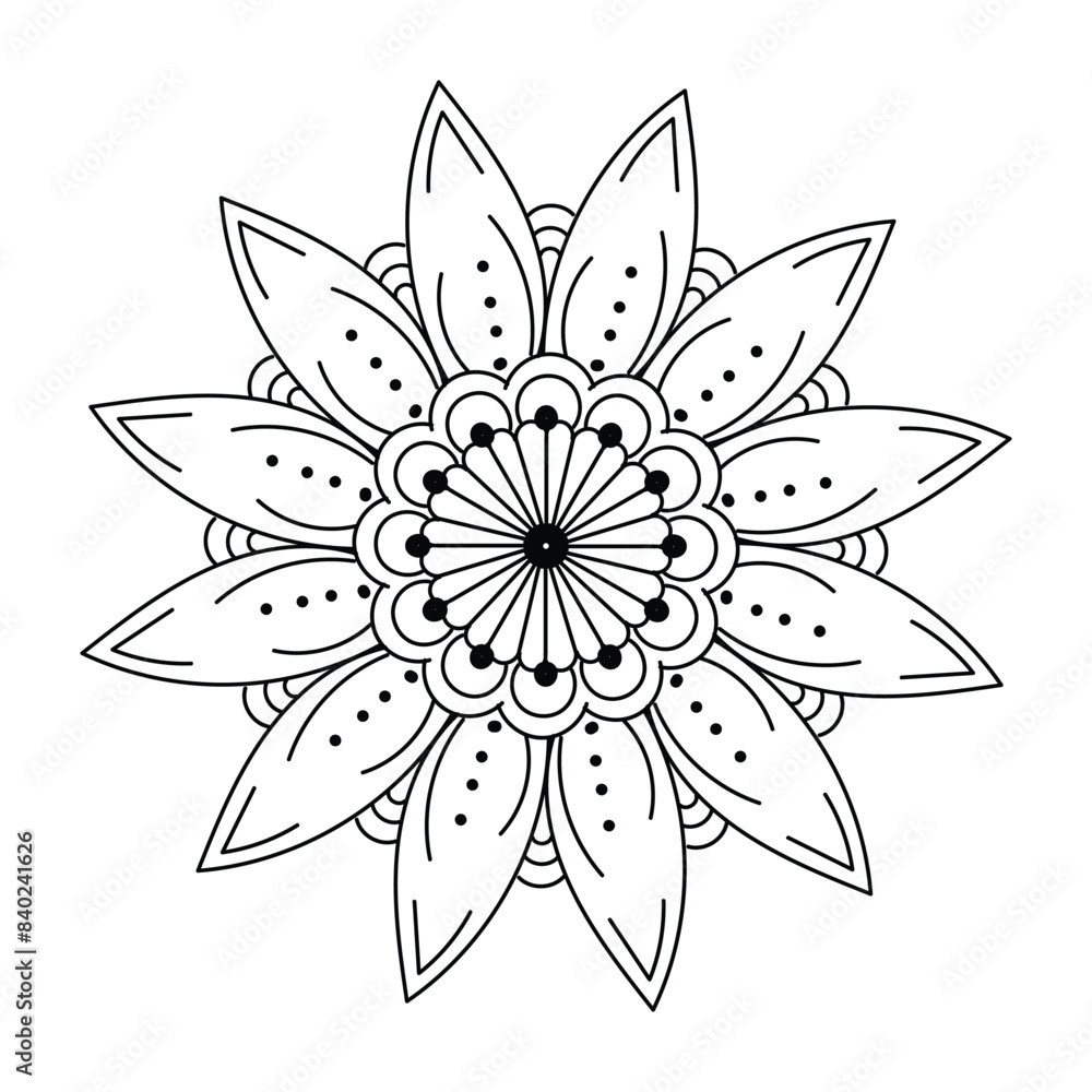 Mandala Art design in circle. Simple mandala design floral mandala art beautiful mandala artwork Mandala Art design in circle. Simple mandala design floral mandala art beautiful mandala artwork