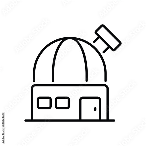Observatory vector icon