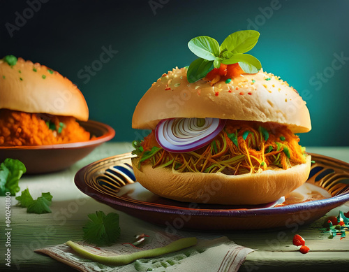 indian Vada Pav photo