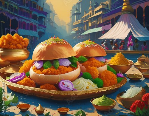 indian Vada Pav photo