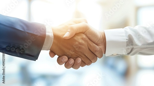 握手で合意するビジネスマン02 photo