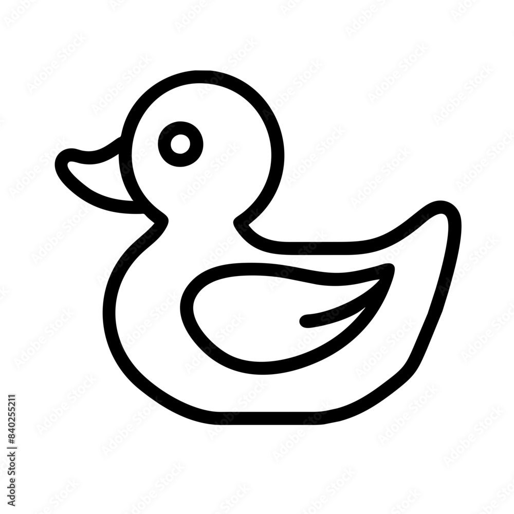 Minimalistic Line Drawing of a Rubber Duck, Ideal for Children’s Bath Time, Toy Illustrations, or Simple Graphic Design Elements. Minimalistic Line Drawing of a Rubber Duck, Ideal for Children’s Bath Time, Toy Illustrations, or Simple Graphic Design Elements.