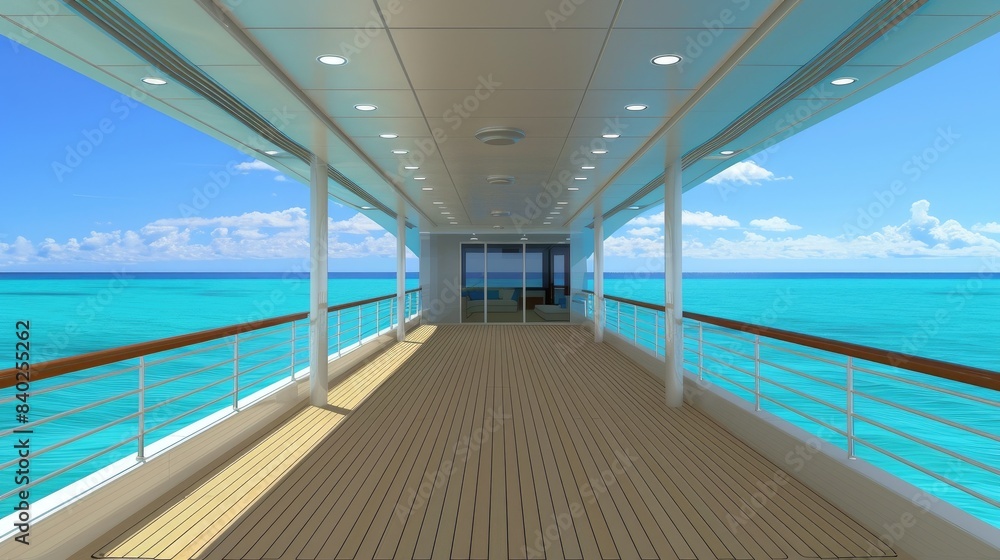 Sun-Kissed Deck Awaits on a Tropical Cruise
