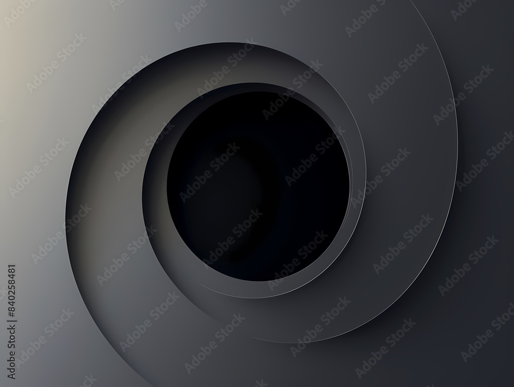 Minimalist Cosmos: Clean Backdrop with Black Hole Centerpiece Minimalist Cosmos: Clean Backdrop with Black Hole Centerpiece