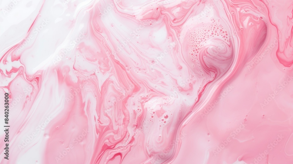 Swirling shades of vibrant pink liquid texture Swirling shades of vibrant pink liquid texture