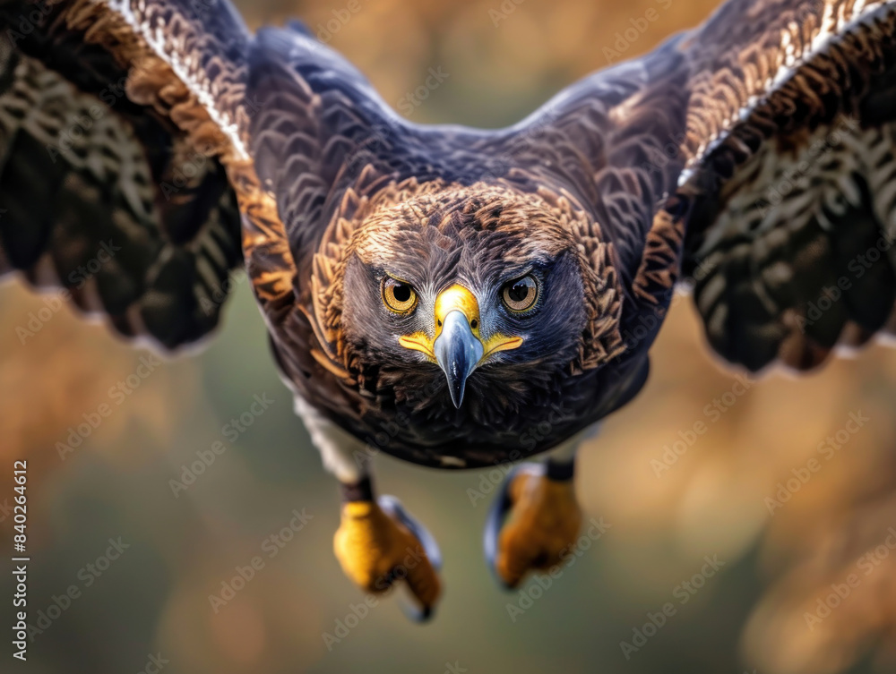 Obraz premium Golden Eagle in Flight