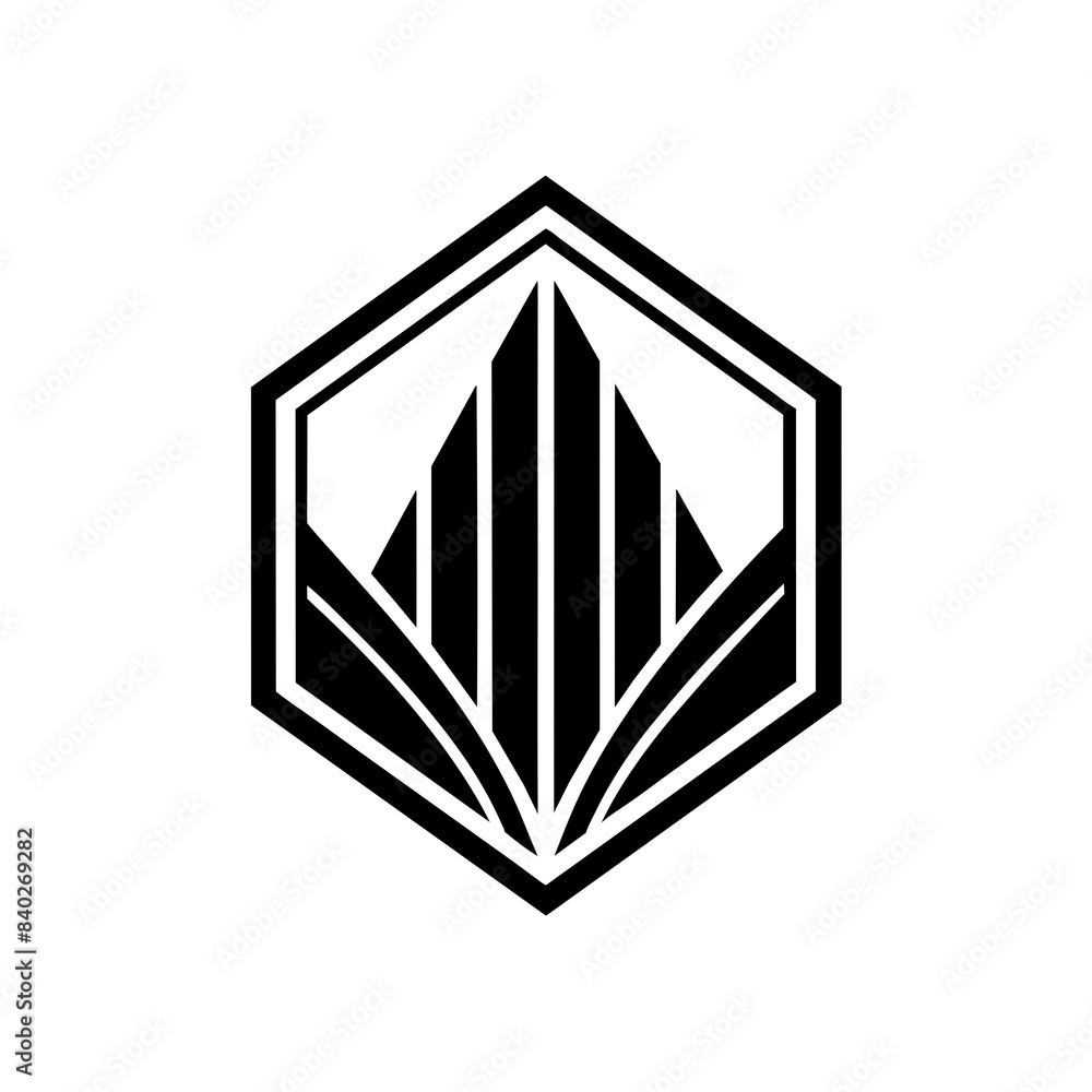 minimalist Environment logo vector art illustration minimalist Environment logo vector art illustration
