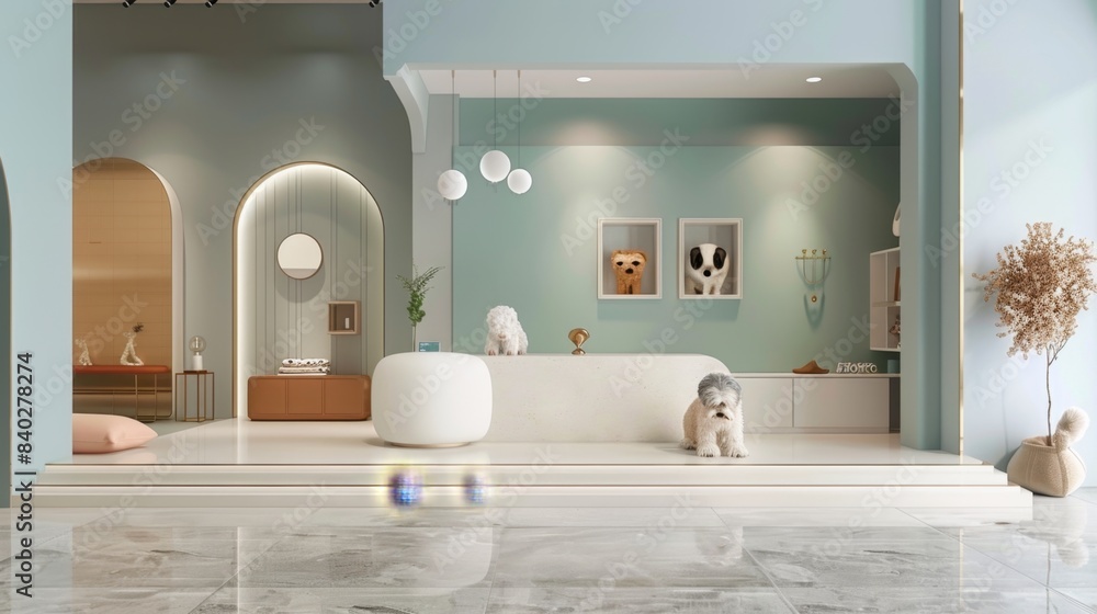 Pampered Paws Paradise Elegant Pet Spa Boutique with Stylish Accessories and Organic Treats Pampered Paws Paradise Elegant Pet Spa Boutique with Stylish Accessories and Organic Treats