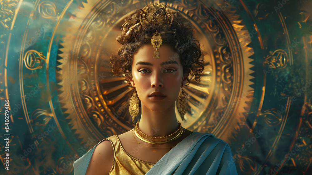 Greek Divinity Greek goddess, empress, mythological figure, divine, ancient Greece ...