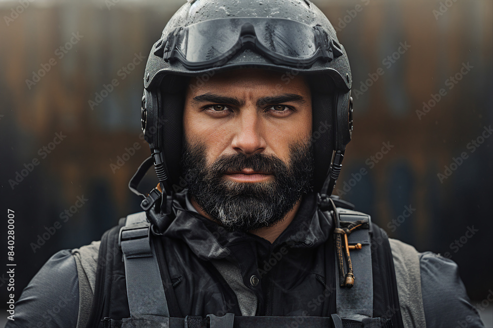 Professional reporter journalist in front of camera making breaking news reportage Generative AI picture Professional reporter journalist in front of camera making breaking news reportage Generative AI picture