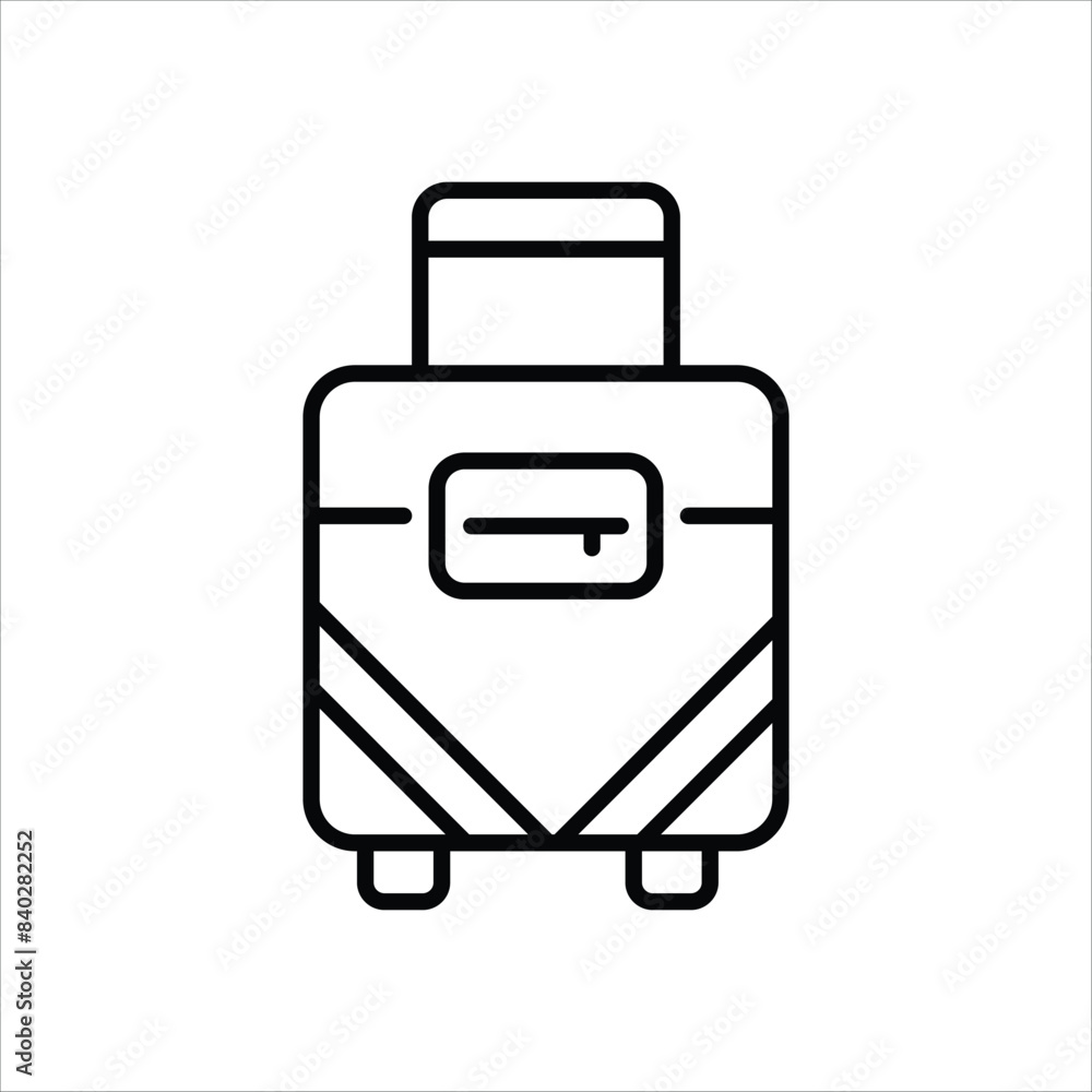 Luggage vector icon Luggage vector icon