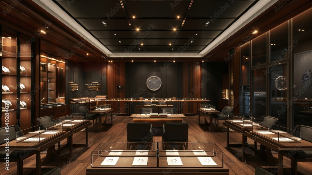 Horology Haven A Stylish Workspace for Watch Aficionados with Timepieces Magnifiers and Luxury Business Cards Horology Haven A Stylish Workspace for Watch Aficionados with Timepieces Magnifiers and Luxury Business Cards