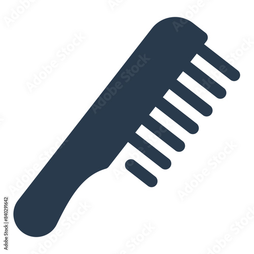 Comb for Father's Day Grooming Vector Icon