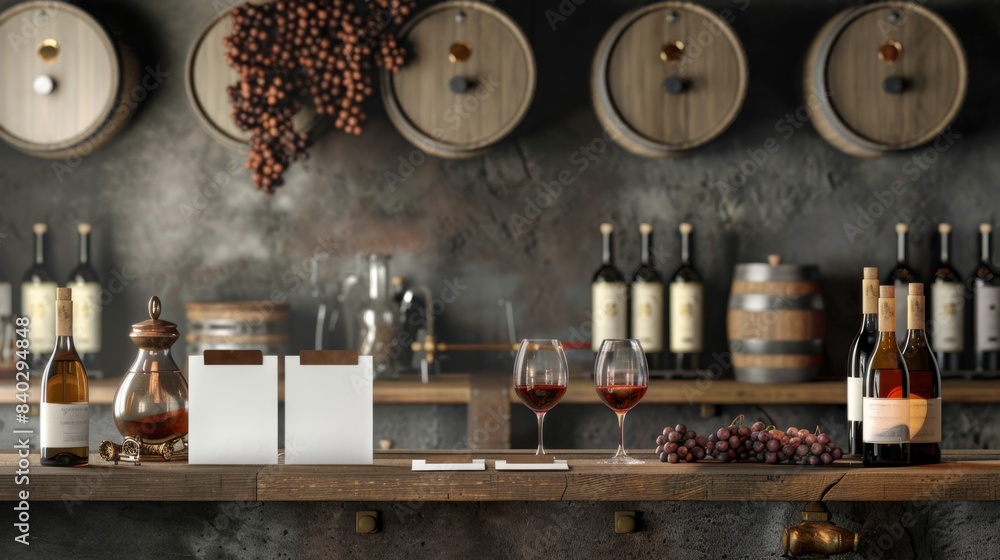 Premium Wine Making Supplies Vintner's Lab with Business Cards Glasses and Refractometer Premium Wine Making Supplies Vintner's Lab with Business Cards Glasses and Refractometer