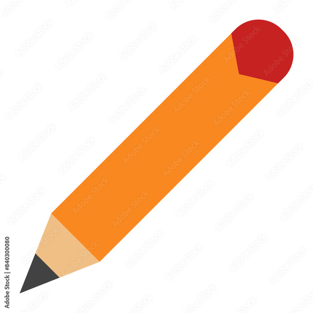 Pencil flat icon Pencil flat icon