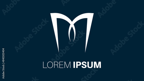 M, M logo
