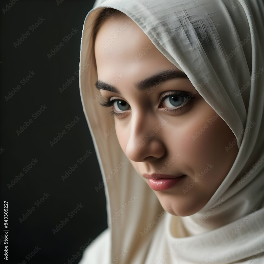 a islamic woman with hijab