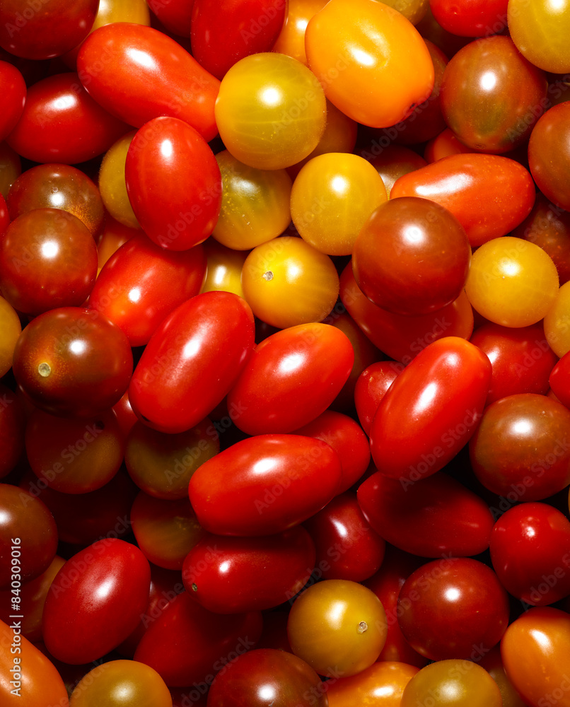 Cherry tomatoes texture background Cherry tomatoes texture background