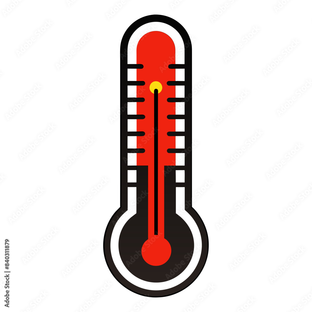 thermometer isolated on white background thermometer isolated on white background