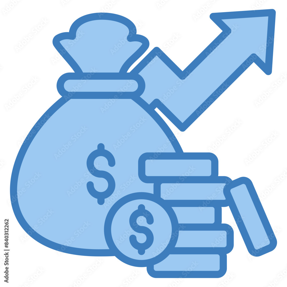 Dividend Income Icon Element For Design Dividend Income Icon Element For Design
