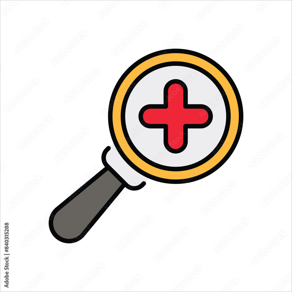 Fototapeta premium Zoom In vector icon