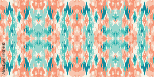 Seamless batik pattern,Seamless tribal batik pattern,and Seamless colorful pattern resemble ethnic boho, Aztec,and ikat styles.designed for use in wallpaper,fabric,curtain,carpet,Batik Embroidery