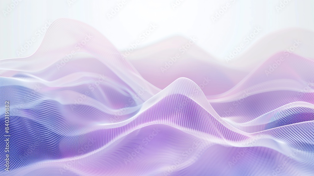 Abstract digital wave background with dots and lines in purple colors. Abstract digital wave background with dots and lines in purple colors.